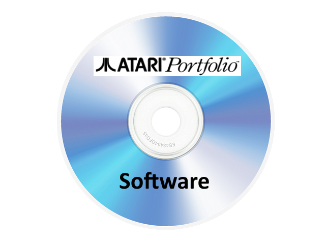 Atari Portfolio Software